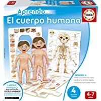 Educa Borrás- Cuerpo Humano Puzzle Educativo- Multicolor- Talla Única (16472)